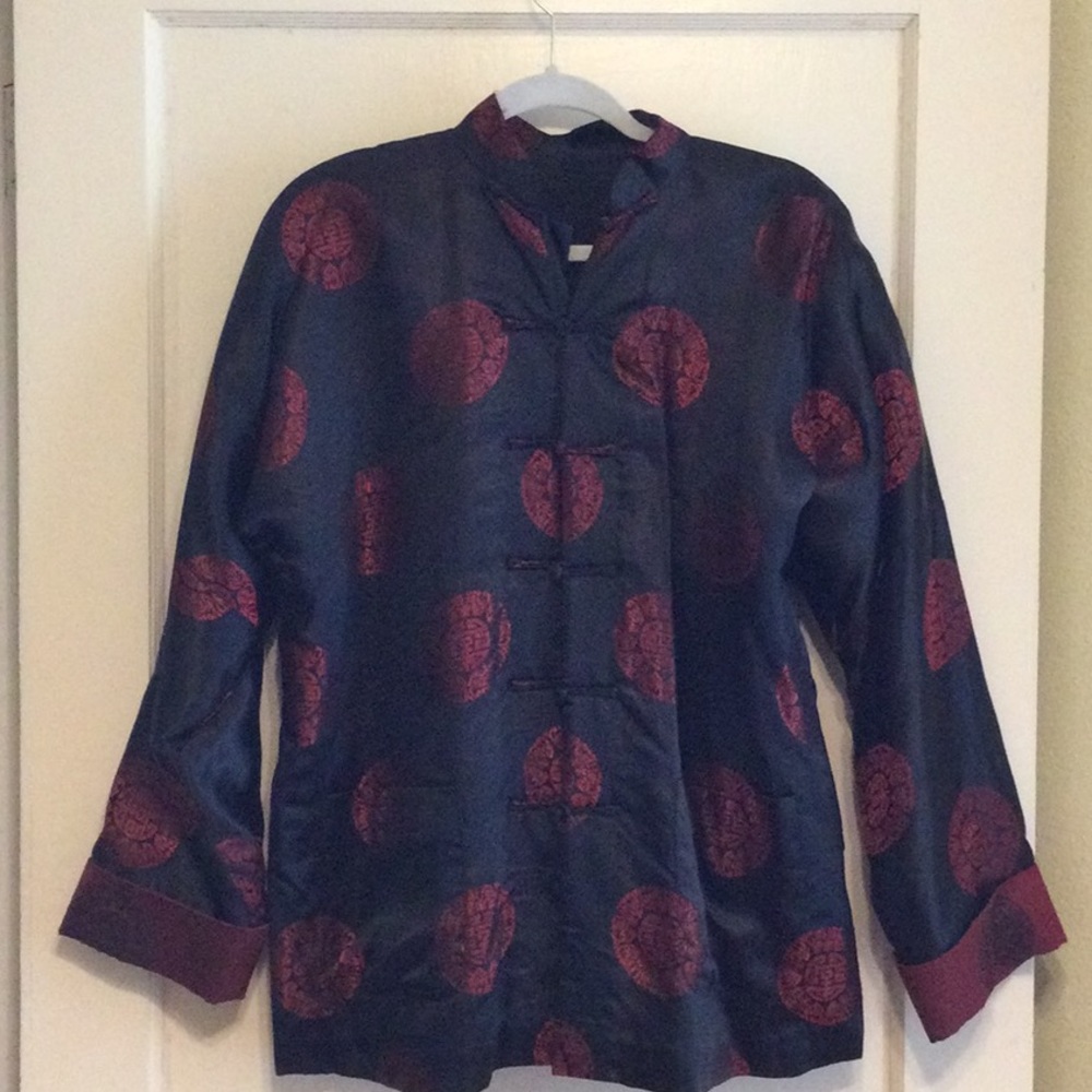 Mandarin Collar Jacket - image 1
